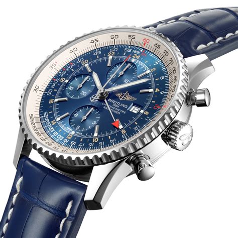 breitling blau|breitling blue face navitimer.